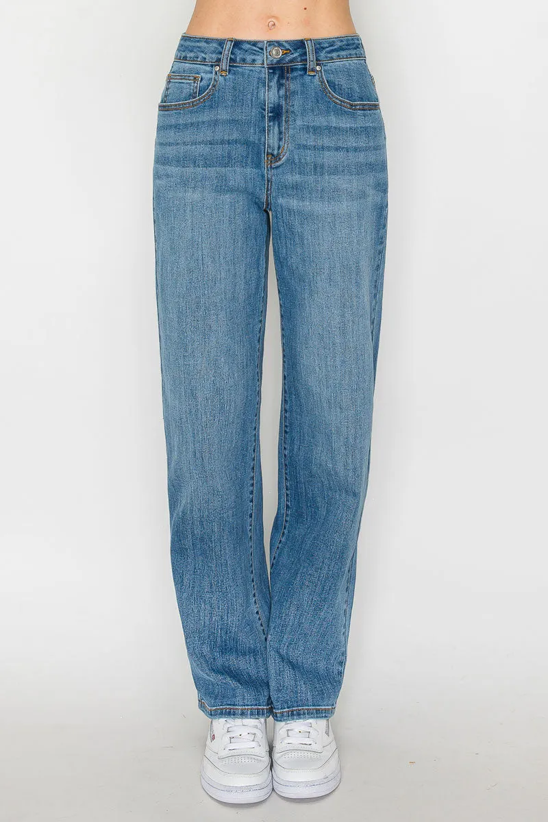 Wax Jean - Sketch Wash Straight Jeans - 90384