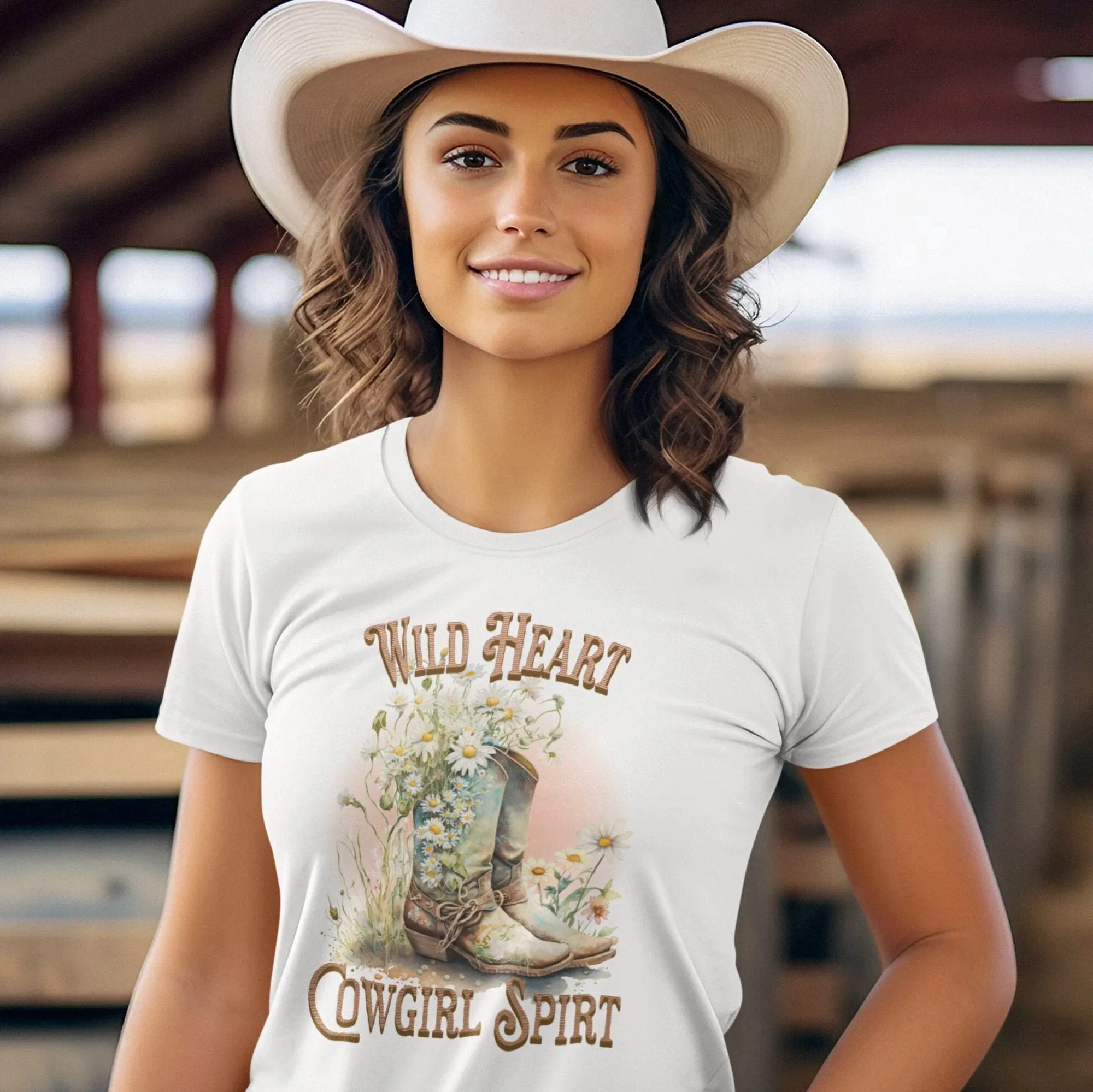 Wild Heart Cowgirl Spirt, Country, Rodeo Shirt, Vintage Inspired Tee Shirt, Western Graphic Tee, Retro T-Shirt, Vintage Western Shirt