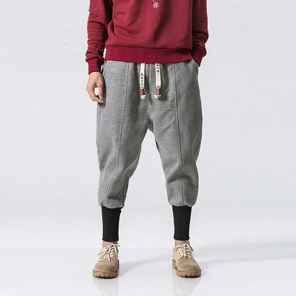 WLS Kuko Harem Pants Light Gray