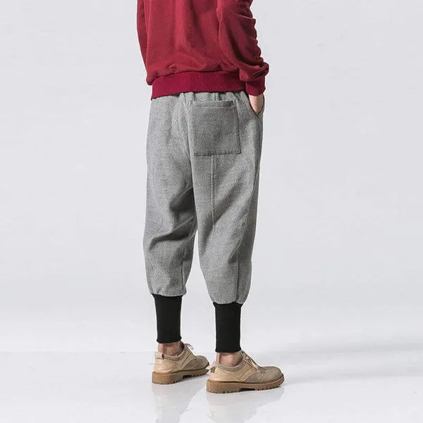 WLS Kuko Harem Pants Light Gray