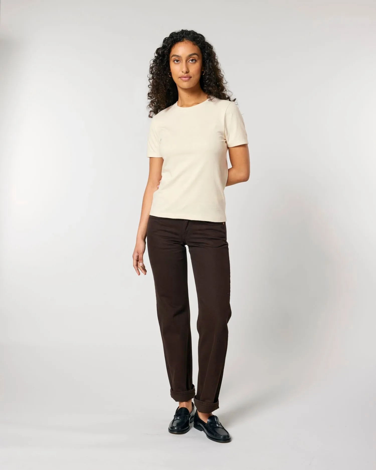 Women's Organic Fitted T-Shirt - 180 GSM | Stella Ella STTW174